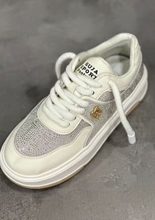 24K355 By Kadın Beyaz Casual Ayakkabı - 2