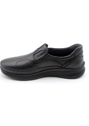 For-Halluks-G Merdan Erkek Siyah Casual Ayakkabı - 2