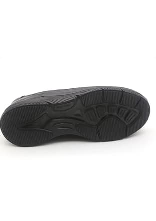 For-Halluks-G Merdan Erkek Siyah Casual Ayakkabı - 3