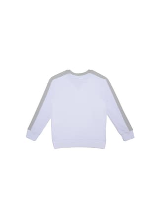 72744 Erkek Çocuk Beyaz Sweatshirt - 2
