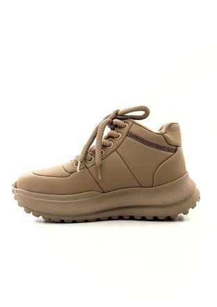 24K317-4 Cl Kadın Kahverengi Casual Ayakkabı - 3