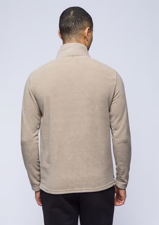 24Kjeeo05632 Erkek Bej Sweatshirt - 3