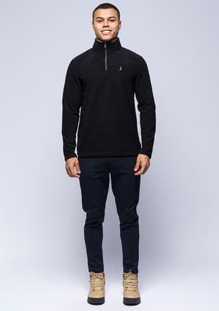 24Kjeeo05632 Erkek Siyah Sweatshirt - 2