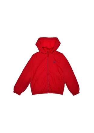 18000 Unisex Çocuk Kırmızı Mont - 1