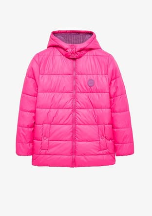 Sk242030-612 Kız Çocuk Pembe Mont - 1