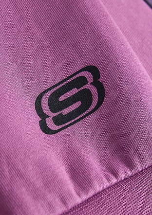 Sk242055-499 Kız Çocuk Mor Sweatshirt - 3