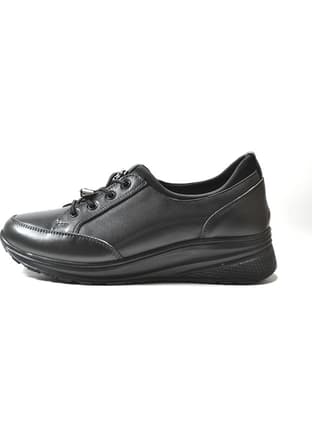 24Bk144.016 Kadın Siyah Casual Ayakkabı - 1