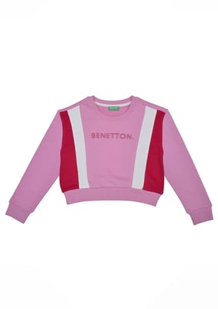 72788 Kız Çocuk Pembe Sweatshirt - 1