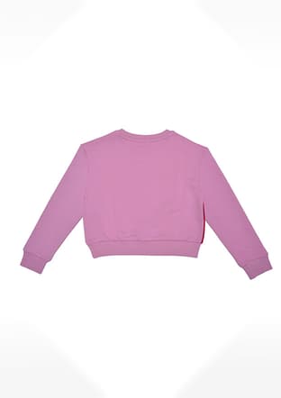 72788 Kız Çocuk Pembe Sweatshirt - 2