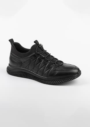 24 K 541 Ayakkabı Erkek Siyah Casual Ayakkabı - 1
