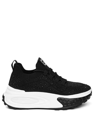24K305-4 Sy Kadın Siyah Casual Ayakkabı - 1