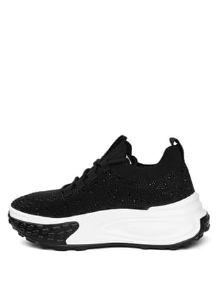 24K305-4 Sy Kadın Siyah Casual Ayakkabı - 3