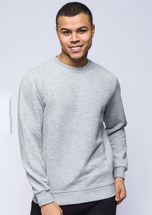 24Kjeeo05046 Erkek Gri Sweatshirt - 1