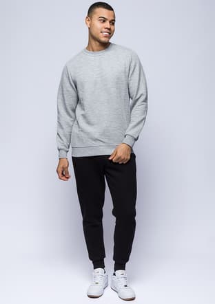 24Kjeeo05046 Erkek Gri Sweatshirt - 2