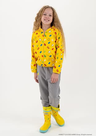 Hrbtxt402 Unisex Çocuk Sarı Mont - 2