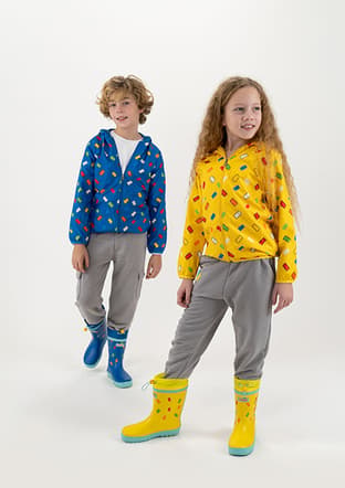 Hrbtxt402 Unisex Çocuk Sarı Mont - 3