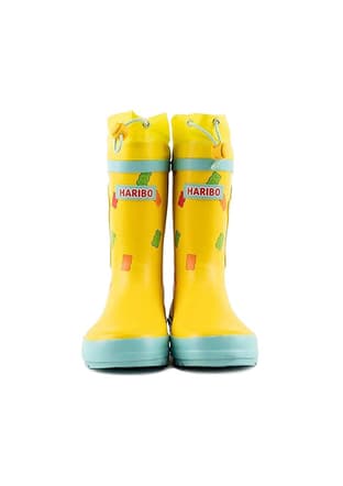 Hrbftw720 Unisex Çocuk Sarı Yağmur Çizmesi - 3