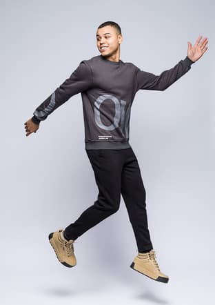 24Kjeeo05141 Erkek Antrasit Sweatshirt - 2