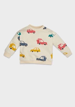D5783A5Aaa Erkek Bebek Gri Sweatshirt - 1