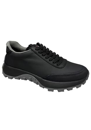 152-20386 Erkek Siyah Casual Ayakkabı - 2