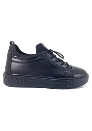 L5263 Ea Eva Antik Erkek Siyah Casual Ayakkabı - 1