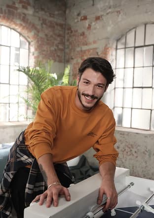 12261386 Erkek Çok Renkli Sweatshirt - 1