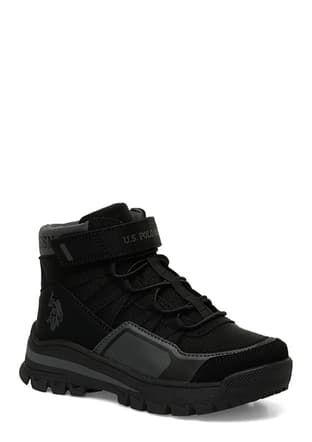 A10188481312010 Erkek Çocuk Siyah Sneaker - 1