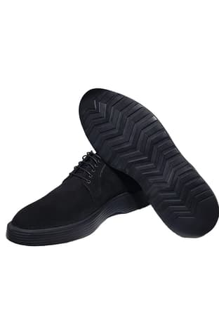 E6002 Munıh Ayakkabı Erkek Siyah Casual Ayakkabı - 3