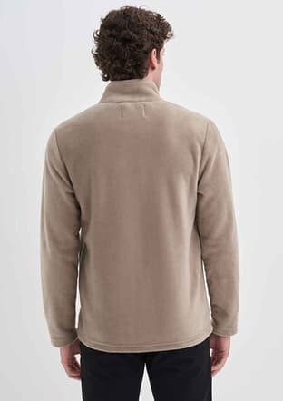 24Kceeo05633 Erkek Bej Sweatshirt - 3