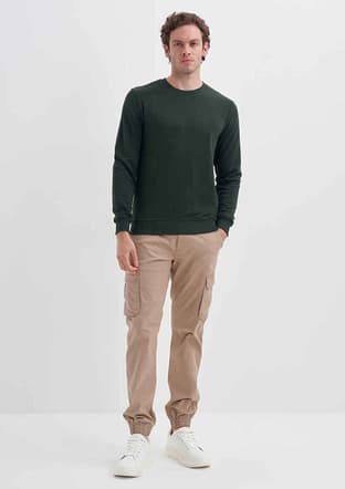 24Kceeo05610 Erkek Çok Renkli Sweatshirt - 3