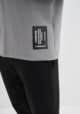 24Kceeo05209 Erkek Gri Sweatshirt - 3