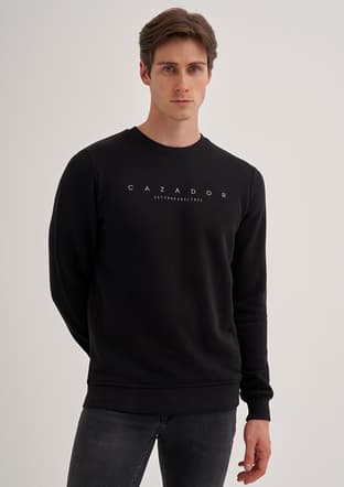 24Kceeo05235 Erkek Siyah Sweatshirt - 2