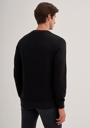 24Kceeo05235 Erkek Siyah Sweatshirt - 3