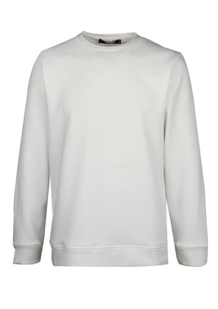 24Kceeo05152 Erkek Beyaz Sweatshirt - 1