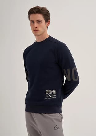 24Kceeo05132 Erkek Lacivert Sweatshirt - 2