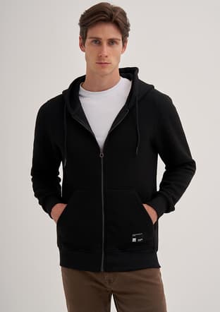 24Kceeo05035 Erkek Siyah Sweatshirt - 3