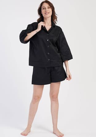 4010270000 Kadın Siyah Pijama - 2