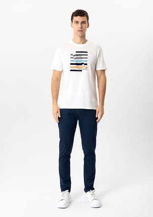 B33S30009 Erkek Lacivert Pantolon - 1