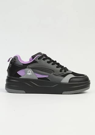 Bnı-10000 Kadın Siyah Sneaker - 1