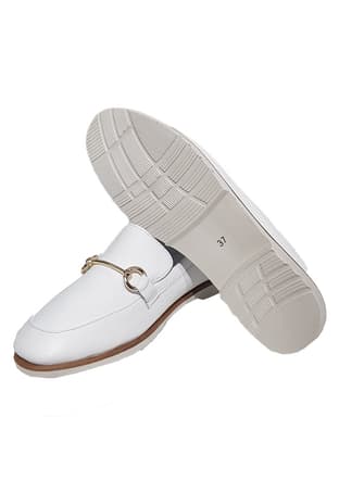 24Y-201-1003 Kadın Beyaz Casual Ayakkabı - 3