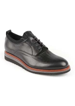 L3577 Ea Eva Alk Erkek Siyah Casual Ayakkabı - 1