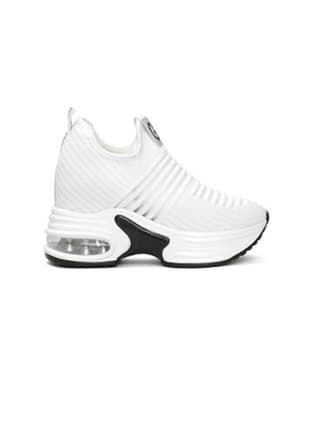 24Y300-14 By Kadın Beyaz Sneaker - 2