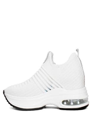 24Y300-8 By Kadın Beyaz Sneaker - 3