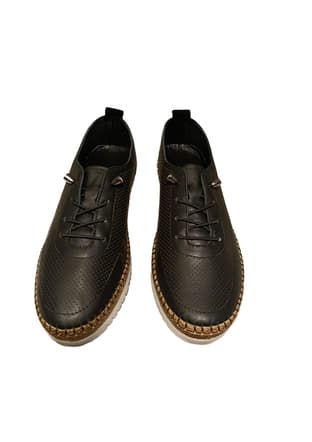 24By210.509-1 Kadın Siyah Casual Ayakkabı - 2