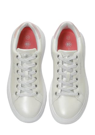 A10154351812010 Kadın Beyaz Sneaker - 3