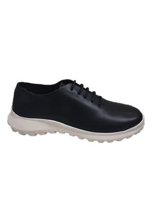 9740 Merdane Ayakkab Erkek Siyah Casual Ayakkabı - 1
