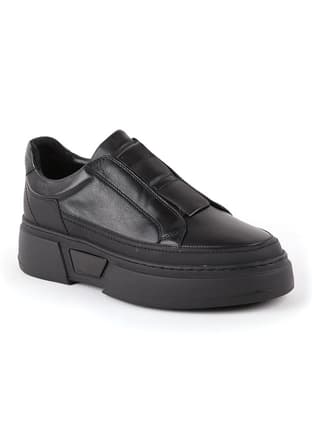 L4995 Ea Eva Antik Erkek Siyah Casual Ayakkabı - 1