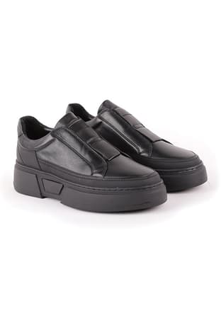 L4995 Ea Eva Antik Erkek Siyah Casual Ayakkabı - 3