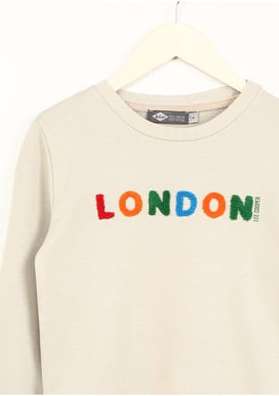 241 Lcb 241008 Erkek Çocuk Bej Sweatshirt - 3