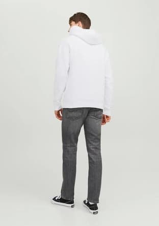 12233972 Erkek Beyaz Sweatshirt - 2
